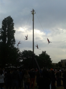 Los Voladores de Papantla at InTRANSIT Festival